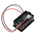 Mini DC 10V Blue LED Panel 3 Wire Digital Display Voltage Voltmeter