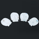 2 Pairs Soft Cotton Anti-scratch Handguard Mitten Gloves for Newborn Baby Infant