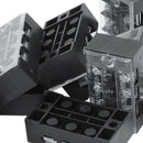 600V 25A Dual Row 3 Position Screw Barrier Terminal Block 10 Pcs