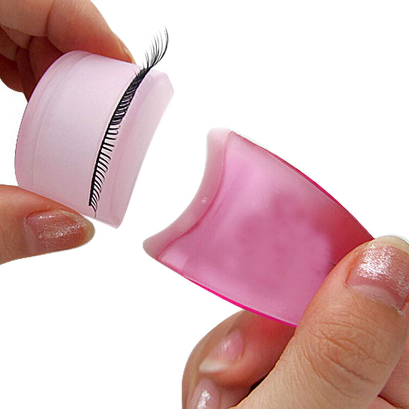 False Eyelash Applicator Mascara Eyelash Clip Curler Tweezers Random ColorBDSE
