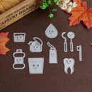 Teeth Metal Cutting Dies Stencil DIY Scrapbooking Album Paper Card Craft