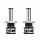 2PCS 6 Sides LED Headlight Kit H4 High Low Beam DOB LED Bulb Car Lighting 3