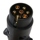 Car Trailer Truck 7Pin 12n & 12s Plug Adapter Converter Tow Bar Socket Connector