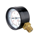 Pressure Gauge - 0 ~ -30inHg 0 ~ -1 bar Mini Dial Air Pressure Gauge Barome