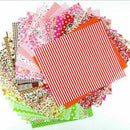 50PCS 10x10cm DIY Square Floral Cotton Fabric Patchwork Cloth For Craft Sewing