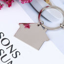 New Cute Cartoon House With Window keychain Cute Key Chain Bag AccessoriesJ Bj