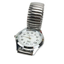 36mm Big Numbers Stretchable Stainless Steel Men Women Sport Casual Wrist TDE