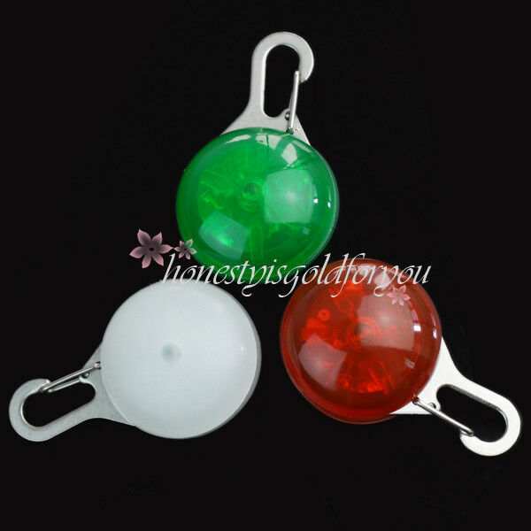 Flasher Blinker LED Pet Dog Cat Lights Lamps Pendant for Light Collar Ke LRO