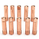 19Pcs Welding Torch Nozzle Part Kit Conical Nozzle Sleeve Rod Tool Set for  A9U3