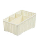Bathroom cosmetics storage basket basket plastic cover desktop debris imita