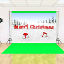 Merry Christmas Photography Background Cloth Backdrop Photographic Prop Decor