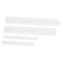 4pcs/Set Leathercraft Tool Acrylic Watch Strap Band Stencil Templates 18mm