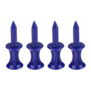 100pcs Golf Tees Plastic Golf Nail Limit Pin Outdoor Sport Gadget Blue 36mm