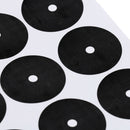 Set of 30Pcs 3-3.5cm Black Pool Table Spot Marking Stickers - Self Adhesive