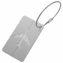 New Aluminium Travel Luggage Baggage Tag Suitcase Identity Address Name Lab E2D1