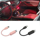 USB Car Atmosphere Lamp Interior Ambient Star Light LED Projector Starry Pr O9X0