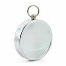 Pocket Watch Style Outdoor Hiking Camping Navigation Tool Compass Ring Keychain