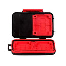 18 Slots Memory Card Storage Carry Box Case USB3.0 Port Card Reader Box