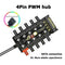 1 to 10 4 Pin PWM Cooler Fan HUB Splitter Extension Speed Controller (SATA)