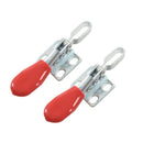 2 Pcs GH-201B 900N Capacity Quick Holding Horizontal Toggle Clamp