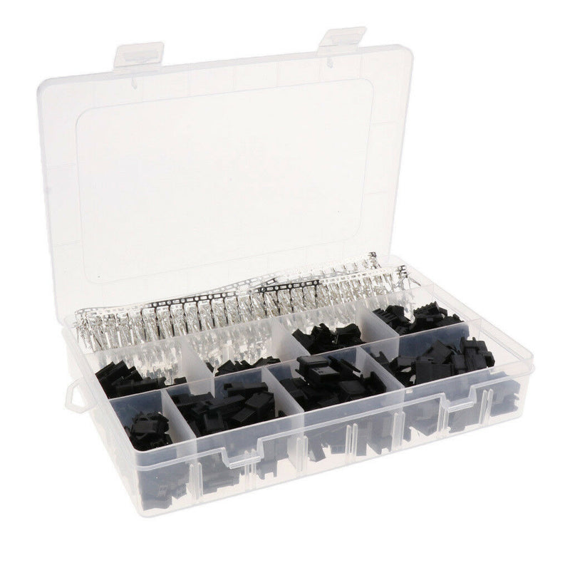 80 Sets JST 2.5mm SM 2P 3P 4P 5Pin Battery Connector Plug Male and Female