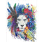 5D DIY Special Shaped Diamond Painting Animals Cross Stitch Kits (EF646)