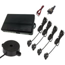 1X(Car Parking Sensor Parktronic 4 Sensors 22 Mm With Buzzer Reverse Backup