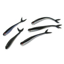 5 Pcs Silicone Fishing Lures Baiting Deepwater Crank Bass Pike Casting MSG