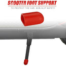 2pcs Electric Scooter Foot Support Protective Cover for M365 ES2 (Red) A