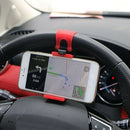 Car AUTO DECORATIVE ACCESSORIES Phone Clip Steering Wheels Bike Handlebar Holder
