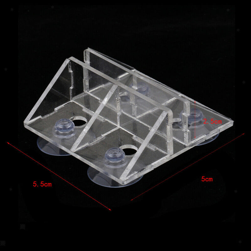 Acrylic Suction Cup Divider Holder For Aquarium