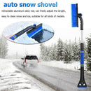 Telescopic Car Snow Brush Detachable Ice Scraper Shovel Auto Vehicle Winter Tool