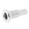 1" Hose Barb Polished 316 Stainless Steel Boat Thru Hull Fitting