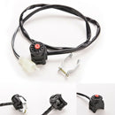 Black Replacement Parts Easy Installation Star Stop Dirt Bike ATV Switch Button