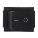 2 Pcs Black 4 Pins DPST On/Off Rocker Switch AC 250V/15A 125V/20A R4J1