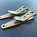 Mini Pocket Bag Suspension Clip Stainless Steel with Key Chain Carabiner