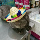 Dog Hat Hat, Mini Straw Hat Hats Mexican Hats Hat Party Hats For Small Pets O4A8