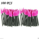 100PCS Disposable Mascara Wands Brushes For Eyelashes Extensions Applicator New