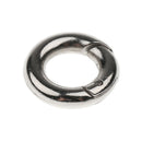 5 Pcs Push Gate Snap Open Hook Spring Ring Key Chain Carabiner 20mm