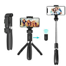 Extendable Selfie Stick Monopod  Tripod Wireless Remote Shutter For Cellphone
