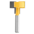 8mm Shank Router Bit T-Type Slotted Milling Cutter Carbide Woodworking Tool
