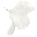 10 pcs Natural Ostrich Feathers Wedding Party Decoration White 40-45cm Y1V6