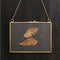4Pcs Retro Double Sided Hanging Clear Glass Hanging Frame Pictures Frames