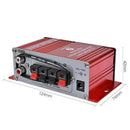 G8 Car 12V 200W 4 Channel Digital Power Amplifier Stereo bluetooth AUX FM MP Gw
