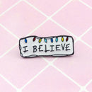 Creative Letters Pin Brooch Cute Badges Backpack Jacket Unisex Jewelry Gift