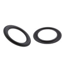 2Pieces 6inch Car Audio Circle Rubber Foam Edge Surround Speaker Repair Parts