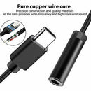 3Pcs Type C to 3.5mm Headphone Audio Adapter,USB-C to 3.5mm Female AUX Micr