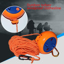 Perfeclan Windproof Clothesline Travel Retractable Rope Washing Line 8m Us DRS
