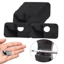 10 x Black Recurve Bow Durable Lightweight Arrow Bow Rest Plastic Right Hand