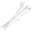 1 Set Assorted Stainless Steel Aquarium Tweezers Scissors Aquascaping Tools